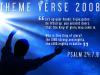 Theme Verse for 2008